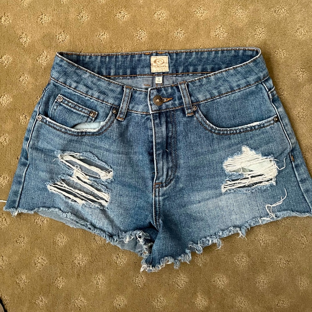 Rip curl denim shorts